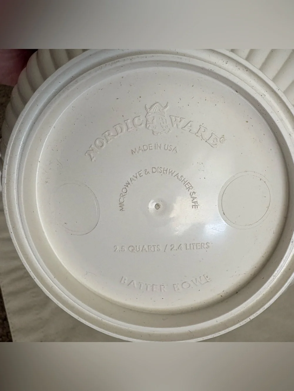 Nordic Ware durable white
